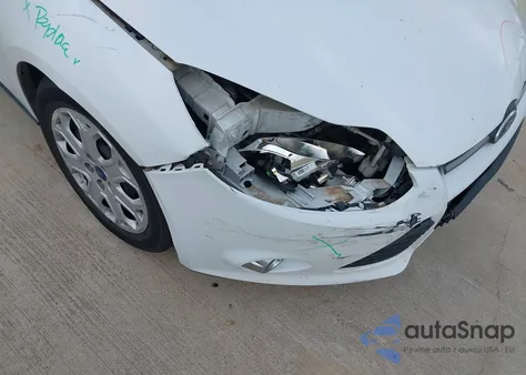 2012 Ford Focus Se z USA, uszkodzony, nr VIN 1FAHP3F29CL243551